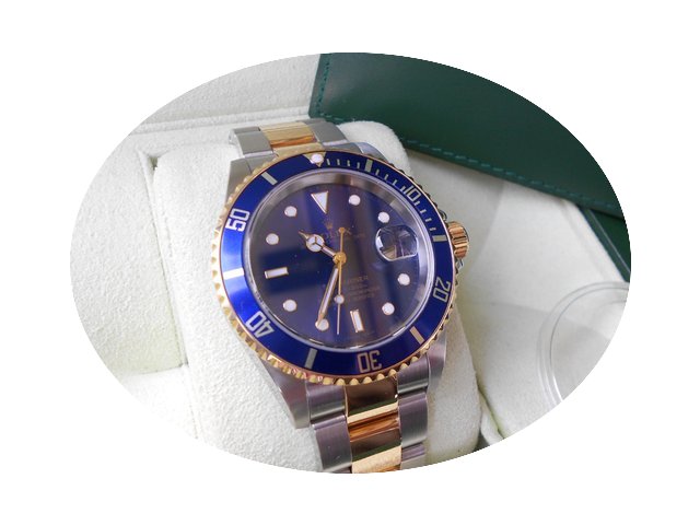 Rolex SUBMARINER 16613 STEEL/GOLD - LIKE...