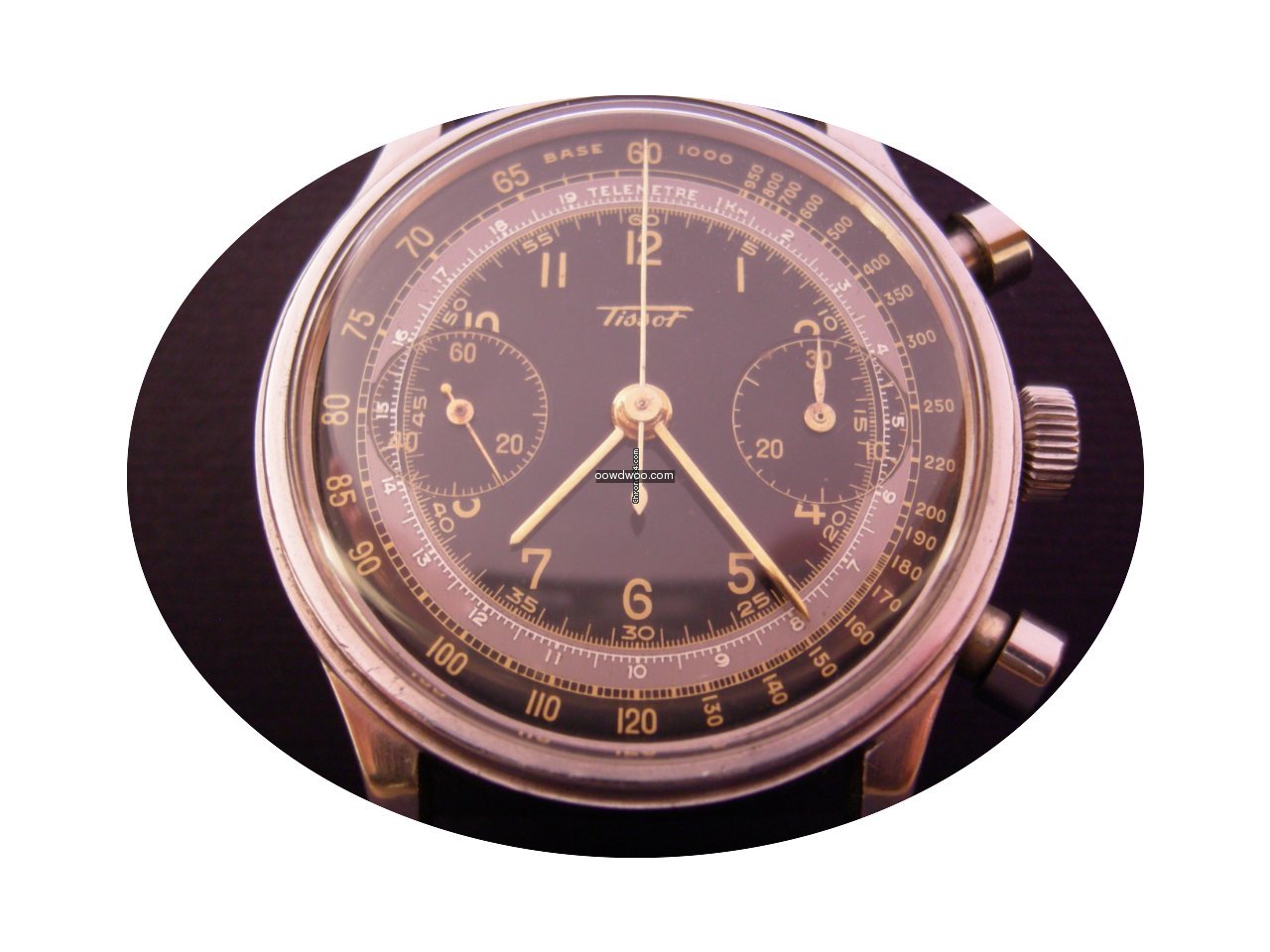 Tissot Cronografo cassa a vite tasti a p...