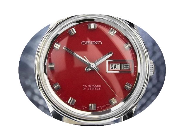 Seiko 1960s Red Dial Automatic Vintage D...