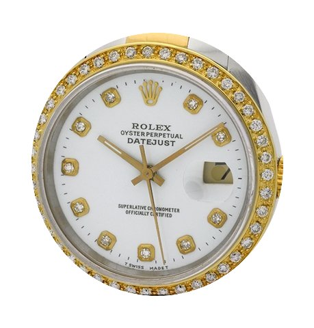 Rolex Datejust Steel & Gold Diamond ...