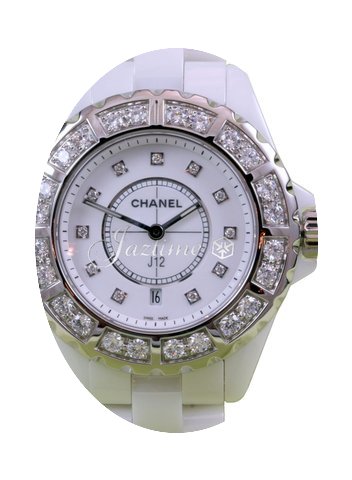 Chanel J12 H2429 Ladies Midsize 33mm Qua...
