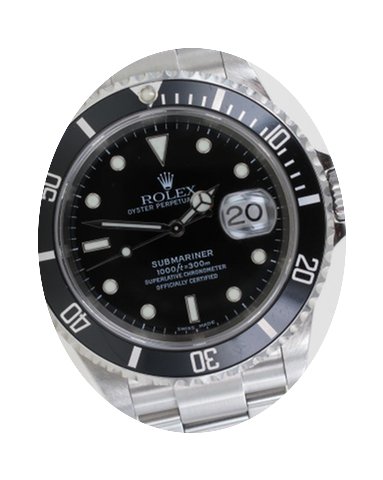 Rolex Submariner Date Stahl 16610...