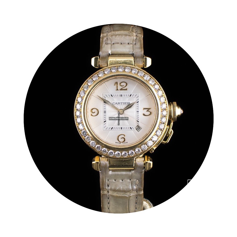 Cartier Pasha Yellow Gold Diamond Bezel...