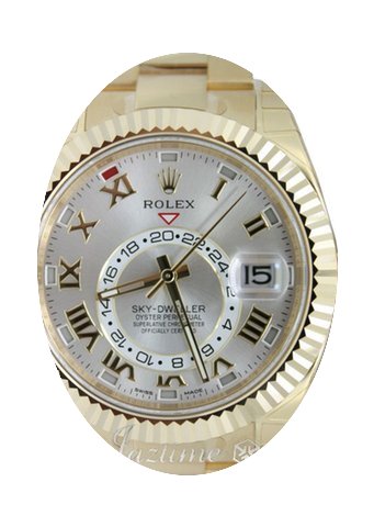 Rolex Sky-Dweller 326938 Silver Men's GM...