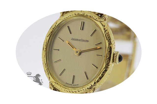 Jaeger-LeCoultre solid 18K Yellow Gold L...