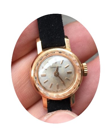 Longines Lady 24 mm vintage solo tempo G...
