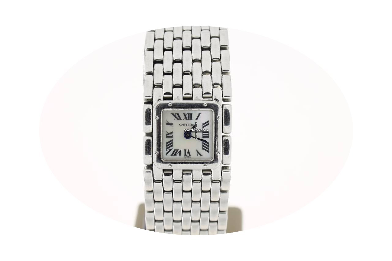 Cartier Panthère Ruban Quartz Steel MOP...