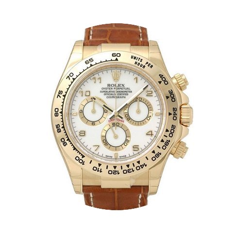 Rolex Cosmograph Daytona Mens 18K Yellow...