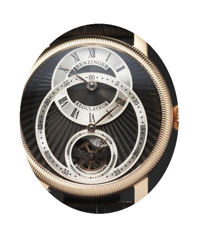 Benzinger Regulateur in Rosegold...
