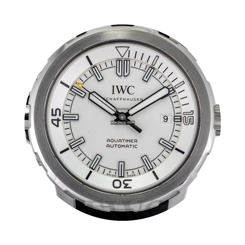 IWC Aquatimer Automatic Silver Steel/Rub...