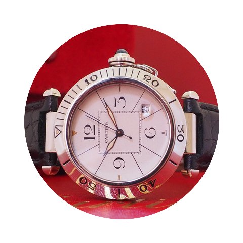 Cartier Pasha 18K White Gold...