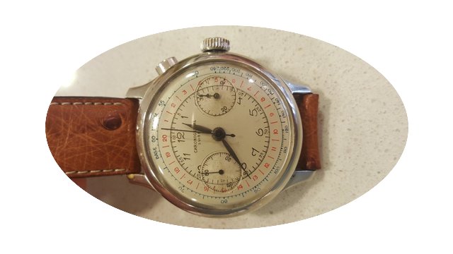 Chronographe Suisse Cie crono...