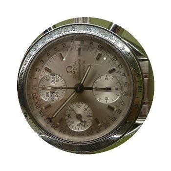 Omega vintage 1998 speedmaster tripe dat...