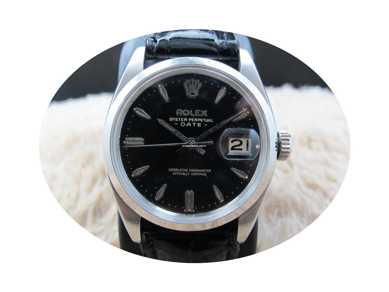 Rolex OYSTER DATE 1500 with Glossy Gilt ...