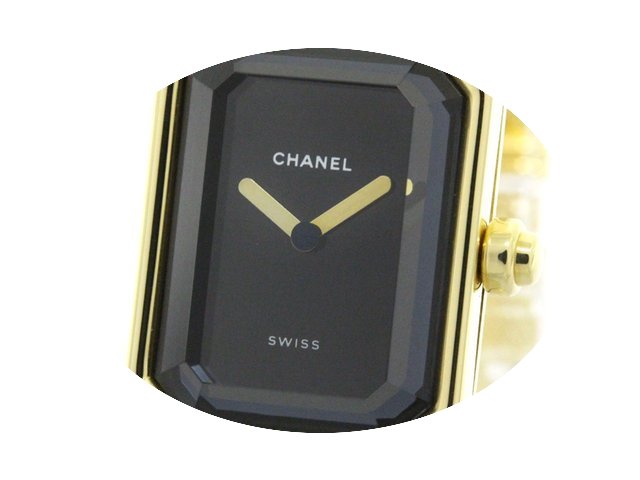 Chanel Premiere Size L 18k Gold Quartz L...