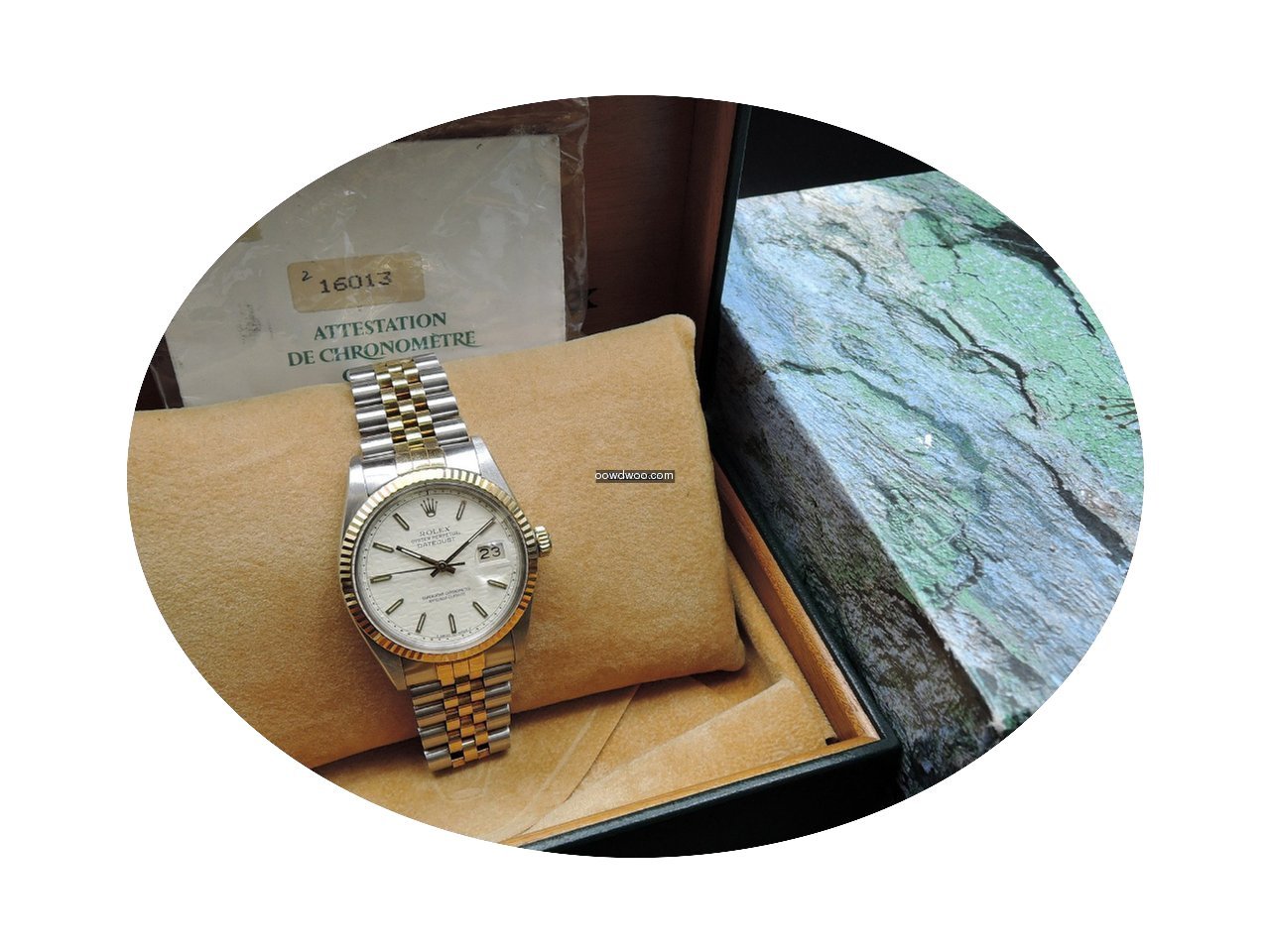 Rolex DATEJUST 16013 2-Tone with ORIGINA...