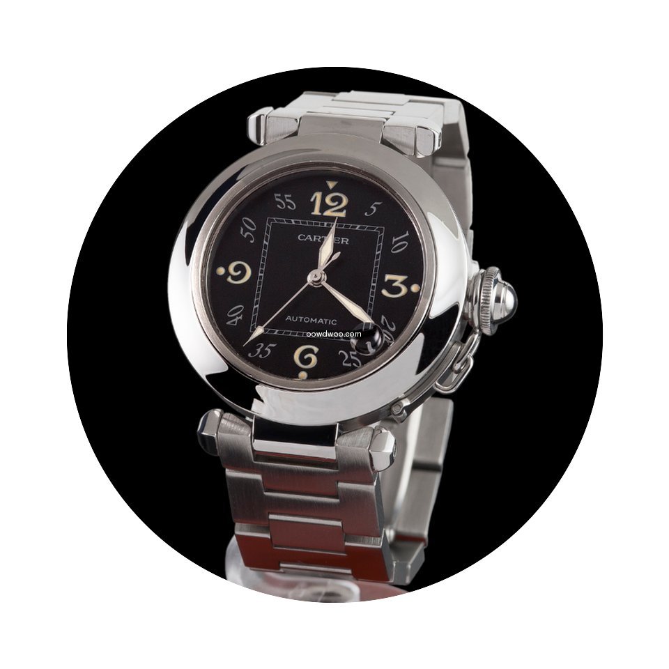 Cartier pasha steel automatic medium siz...