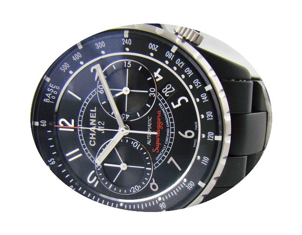 Chanel J12 Superleggera Black Dial Ceram...