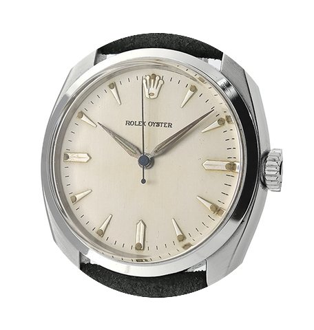 Rolex Oyster Vintage Precision Silver Di...