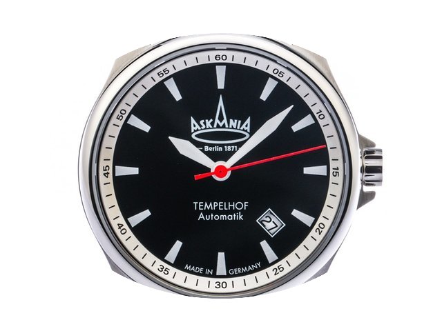 Askania Tempelhof Stahl Automatik 40mm...