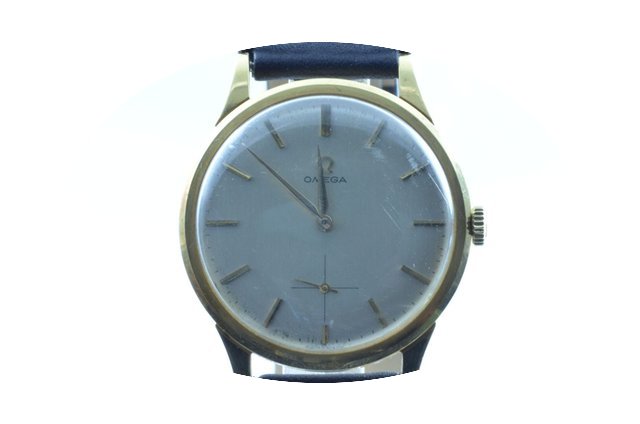 Omega Herren Uhr Handaufzug 37mm 18k 750...