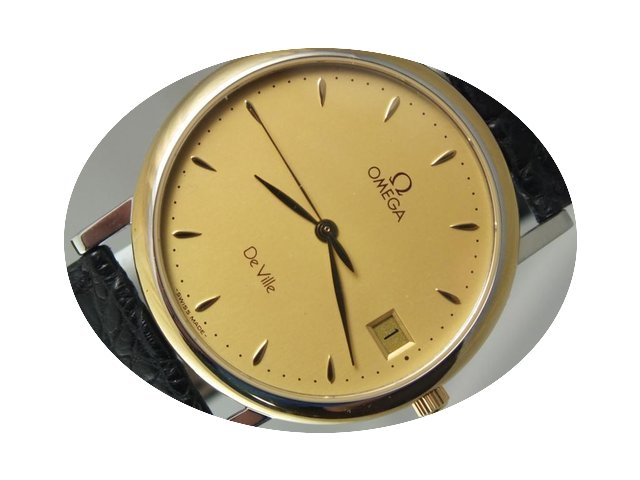 Omega DE VILLE STEEL/ GOLD NEW...