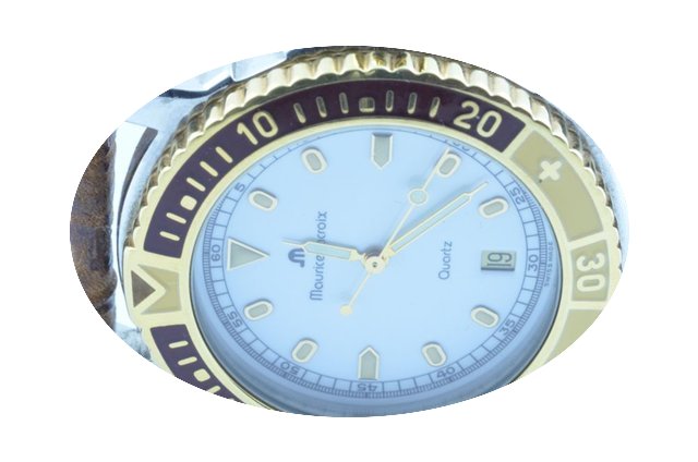 Maurice Lacroix Herren Uhr 34mm Stahl/go...