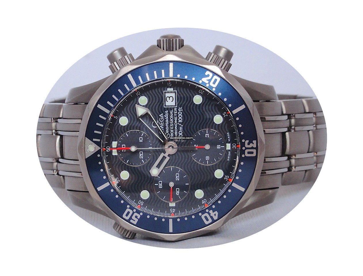Omega Seamaster Chronograph Titanium 300...