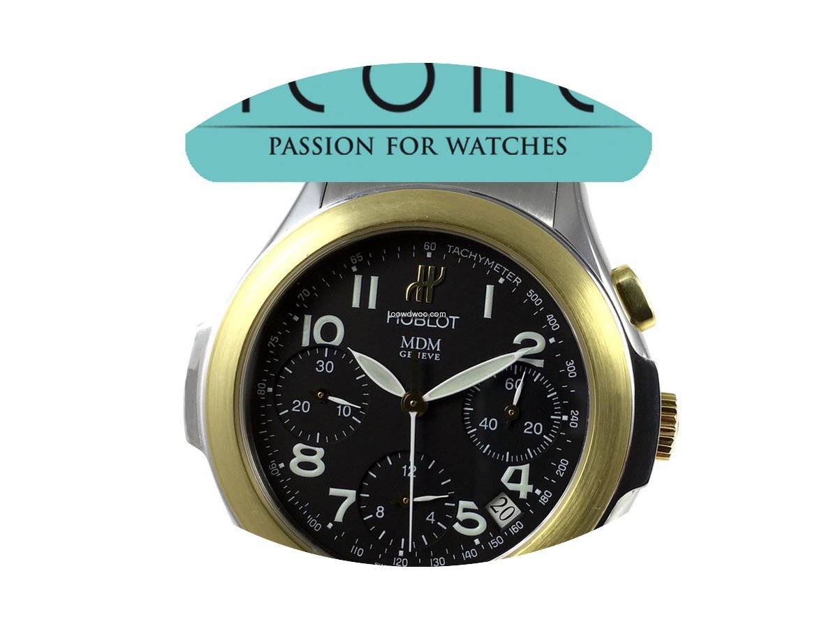 Hublot Elegant Navy Chronograph...