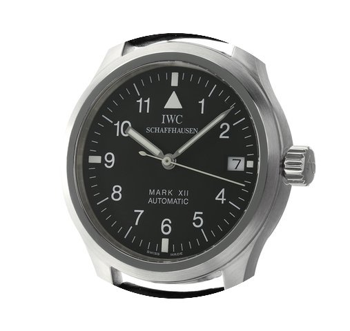 IWC Pilot Collection Mark XII Steel Blac...