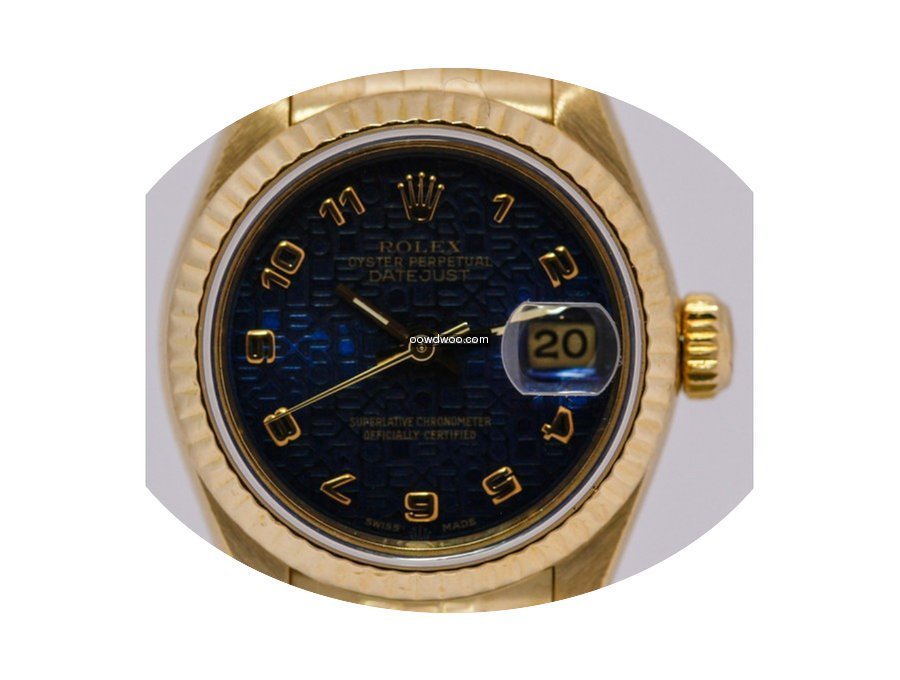 Rolex Lady 69178 Sapphire...