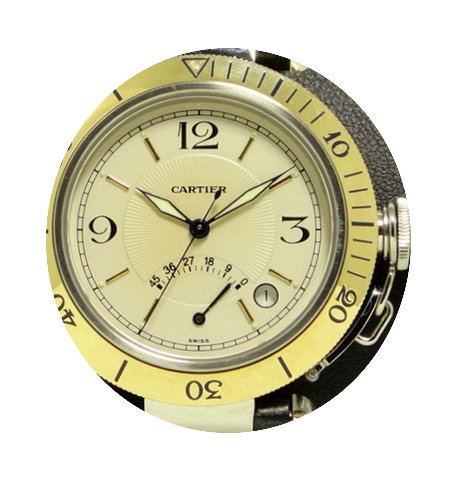 Cartier Pasha Power Reserve Steel & ...