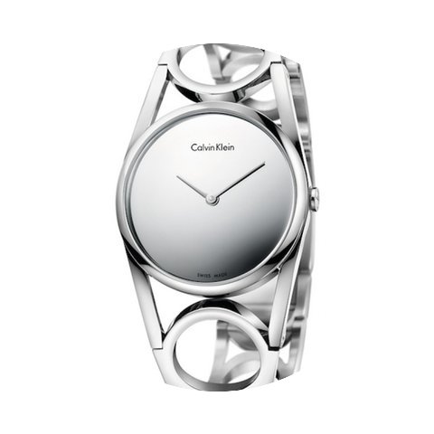 ck Calvin Klein round Damenuhr M K5U2M14...