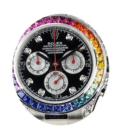 Rolex Cosmograph Daytona White Gold Rain...