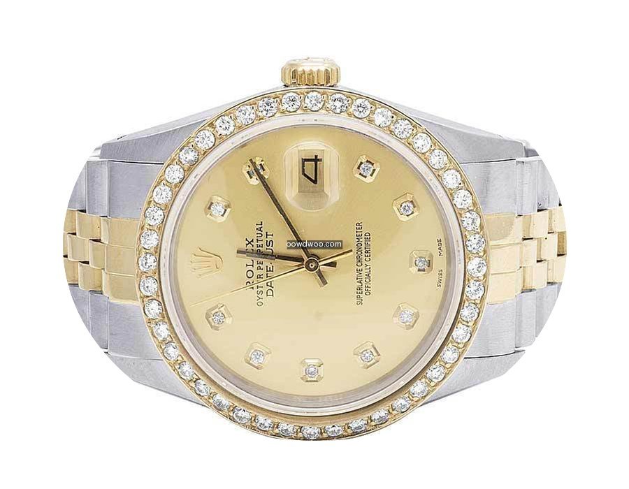 Rolex 18K/Steel Datejust Two Tone 36MM 1...