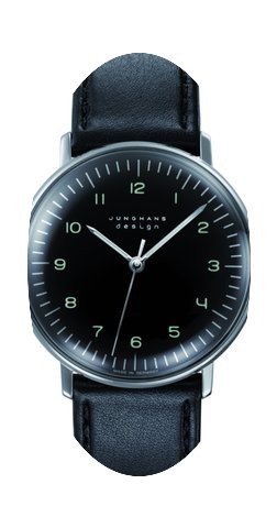 Junghans Max Bill Handaufzug Farbe Schwa...