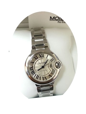 Cartier W6920071 Stainless Steel Ballon ...
