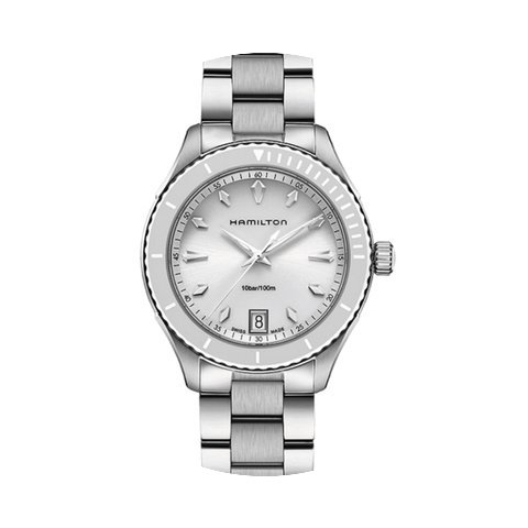 Hamilton Jazzmaster Seaview Quarz Damenu...