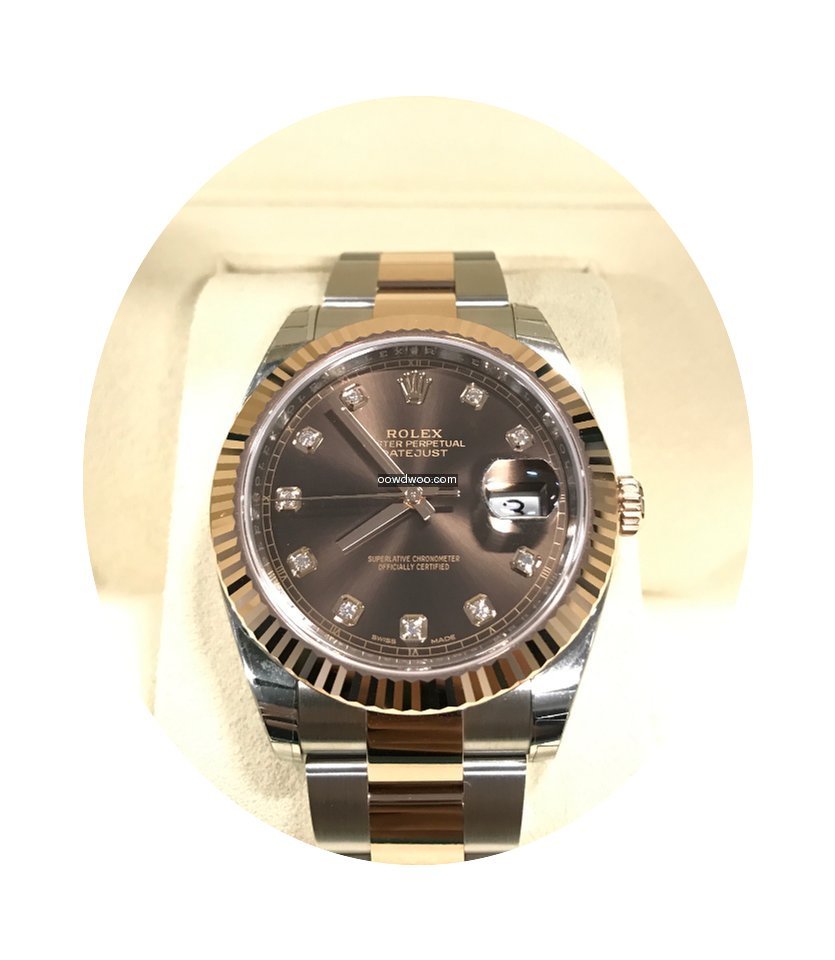 Rolex Datejust 41mm 126331 Everose/Steel...