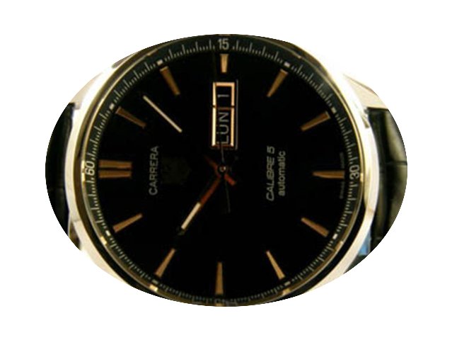 TAG Heuer Carrera Cal. 5 in acciaio Nero...