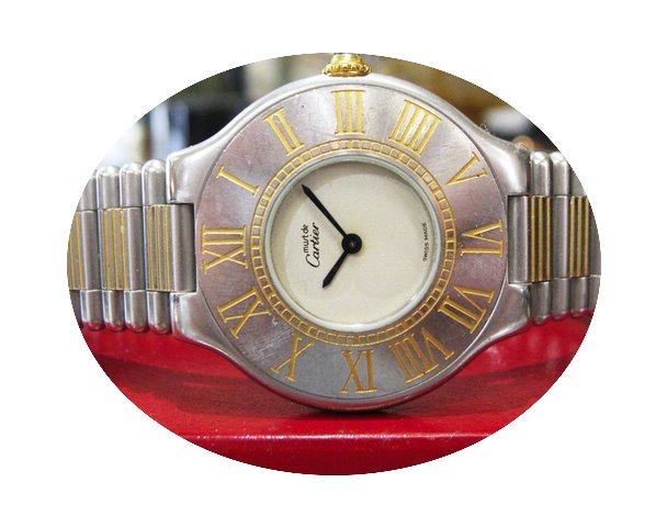 Cartier Must De Cartier 21 Steel And Gol...
