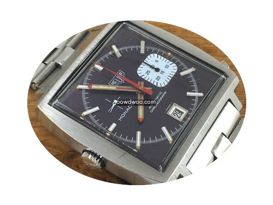 Heuer Monaco 1533 Blue - Cal 15 Chronogr...