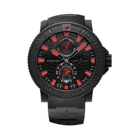 Ulysse Nardin Marine 46 Black Sea Red In...