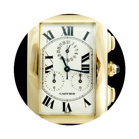 Cartier Tank Americaine Chronograph...