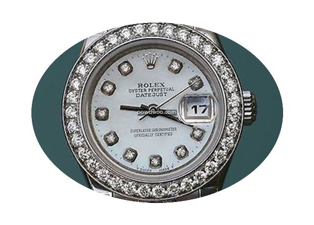 Rolex Ladies Datejust Stainless Steel Ju...