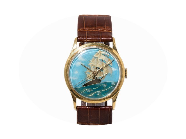 Vacheron Constantin Enamel Wristwatch, S...