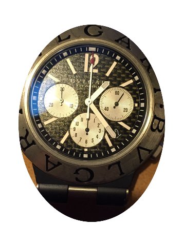 Bulgari Diagono Titanium Chronograph...