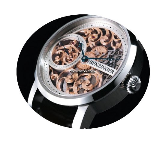 Benzinger 3/4 Skeleton Floral...