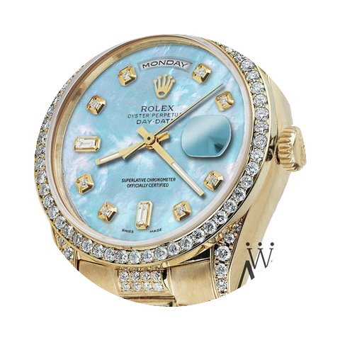 Rolex Presidential 36mm Day Date Baby Bl...