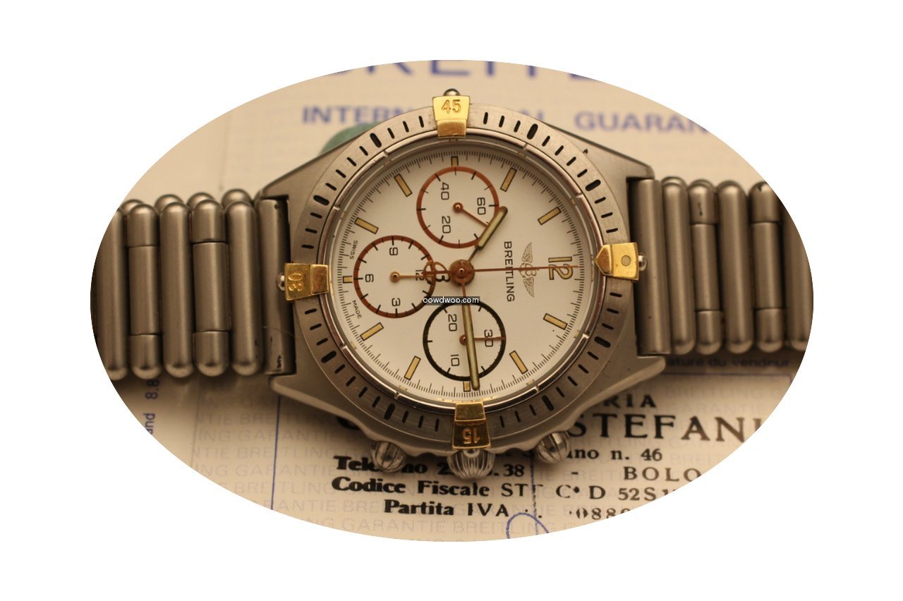 Breitling callisto chronograph lemania w...